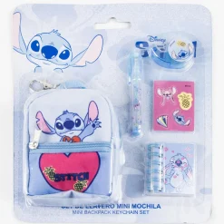 Sleutelhangers></noscript> Mini rugtas sleutelhanger set Stitch