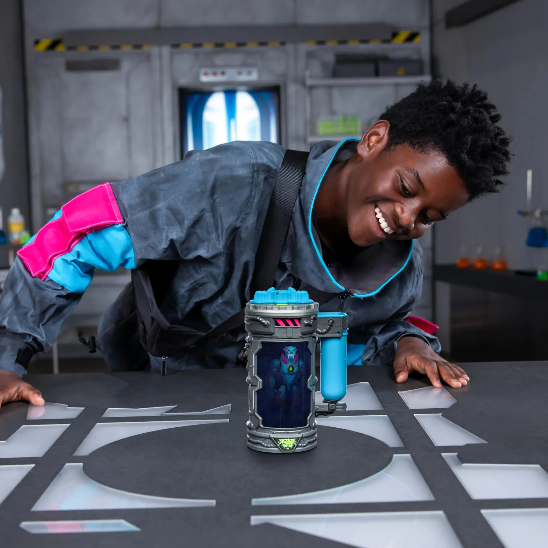 Speelsets|Jongens> Mister Beast lab mutator metallic panther