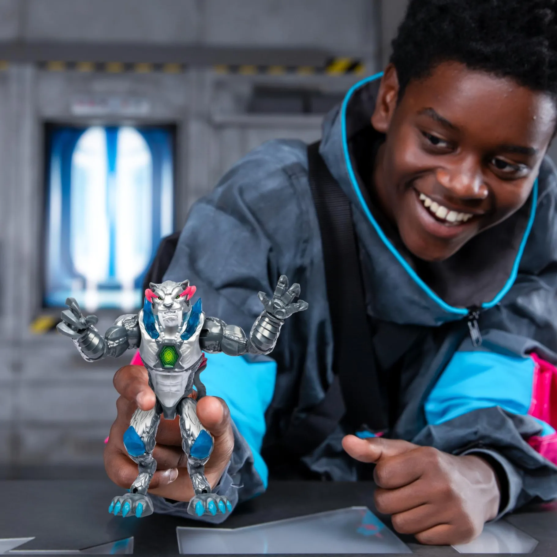 Speelsets|Jongens> Mister Beast lab mutator metallic panther