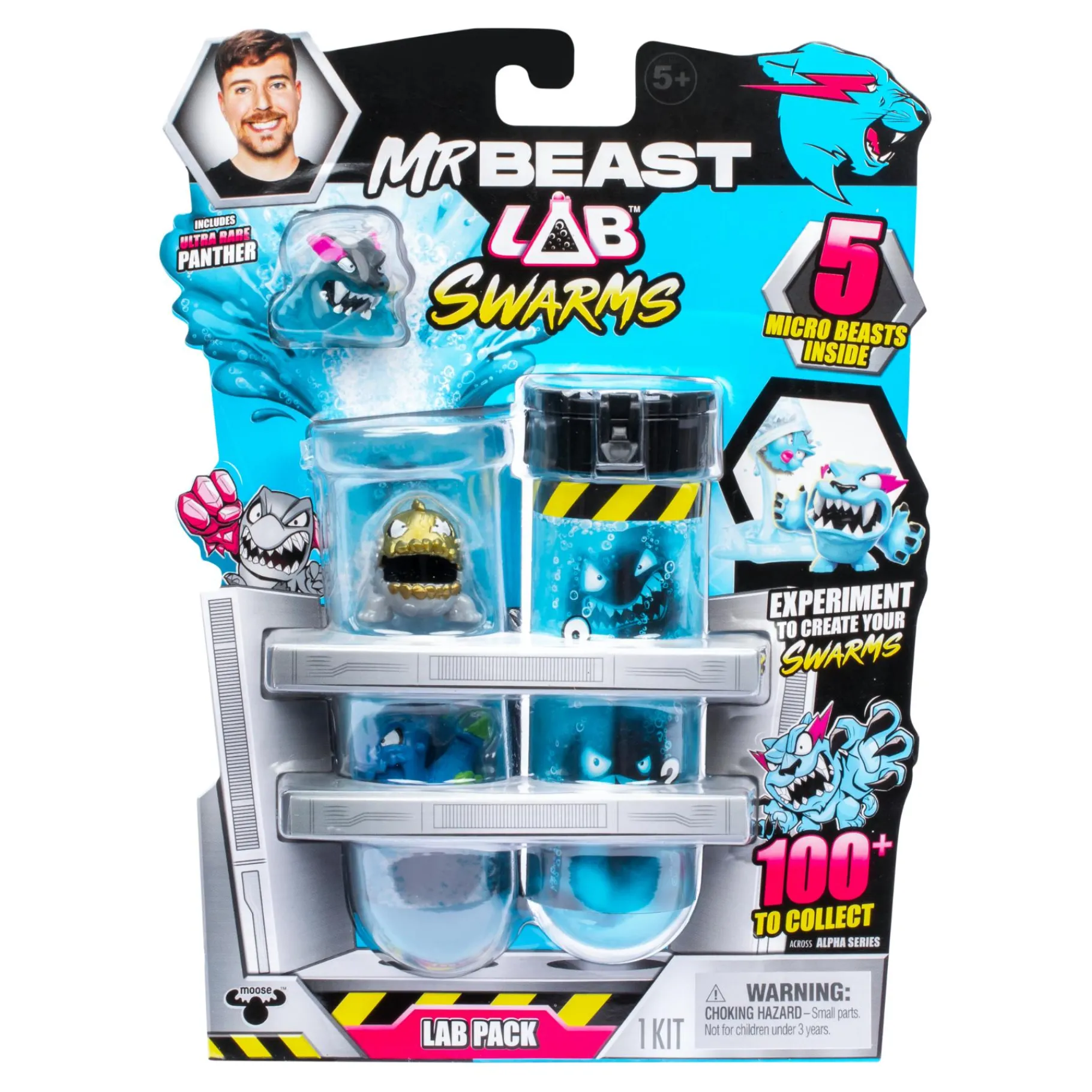 Speelsets|Jongens> Mister Beast lab swarms 5 pack