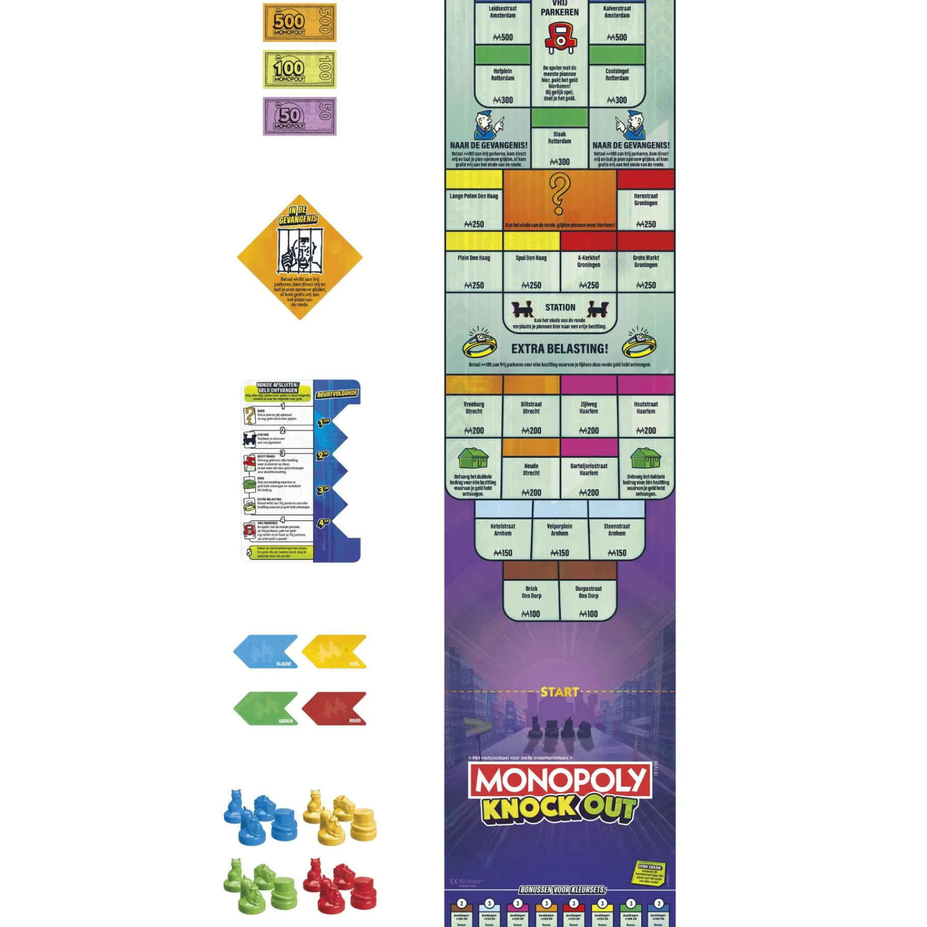 Bordspellen> Monopoly Knockout (Nederland)