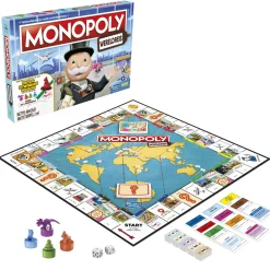 Bordspellen>Hasbro Monopoly Wereldreis - Bordspel