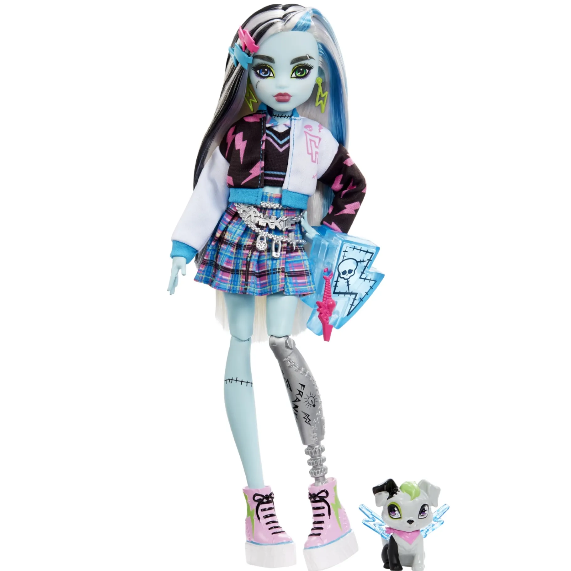 Tienerpoppen|Meisjes>Mattel Monster High Core Doll Frankie Stein