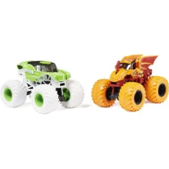 Auto's|Jongens>Mattel Monster Jam 1:64 2 Pack Bakugan vs Alien