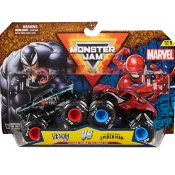 Auto's|Jongens> Monster Jam 1:64 2 pack Marvel (Ass)
