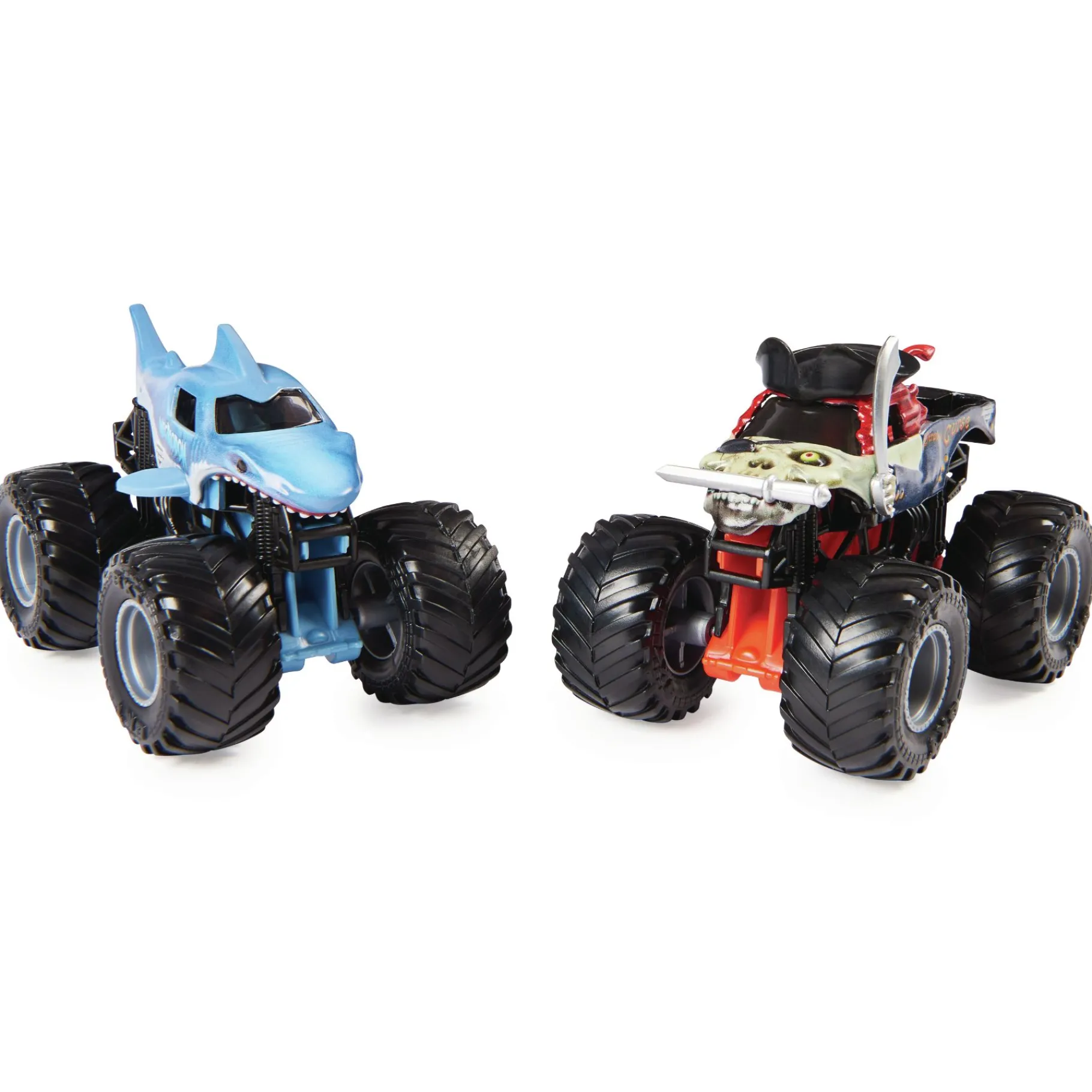 Jongens|Voertuigen>Spinmaster Monster Jam 1:64 2-pack assorti