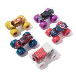 Auto's|Jongens> Monster Jam 1:64 5pack Marvel
