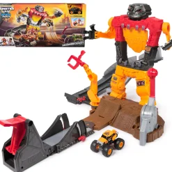 Auto's|Jongens> Monster Jam 1:64 Smash & Bash Playset