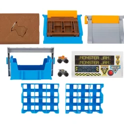 Stuntsets|Auto's> Monster Jam Mini Flip & Go Speelset