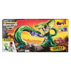 Auto's|Jongens> Monster Jam Mini Jams Cobra Booster Playset