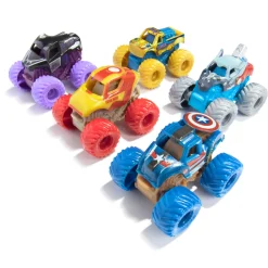 Auto's|Jongens> Monster Jam Mini Jams Marvel 5pack