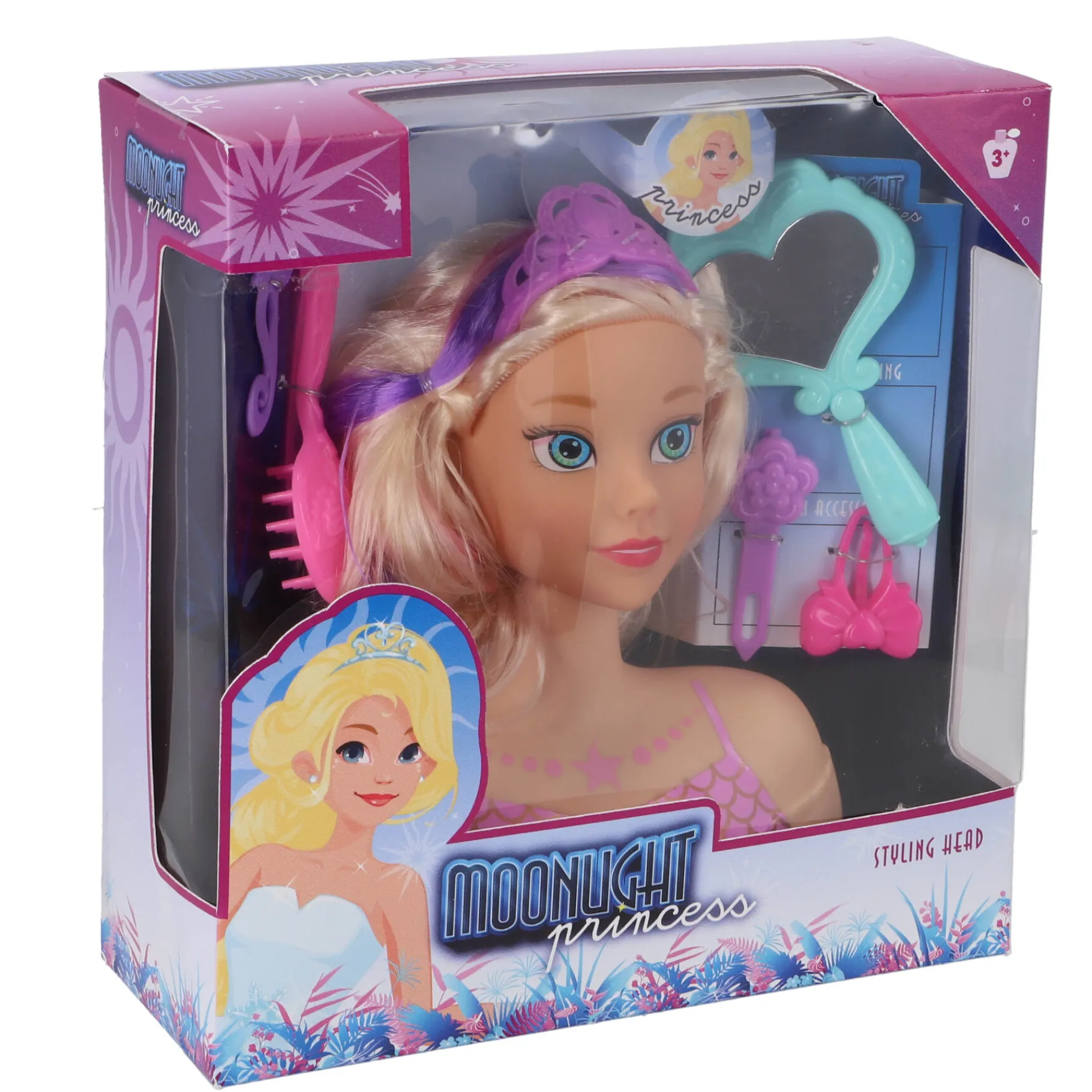 Kapkop>Moonlight kapkop princess 18 cm