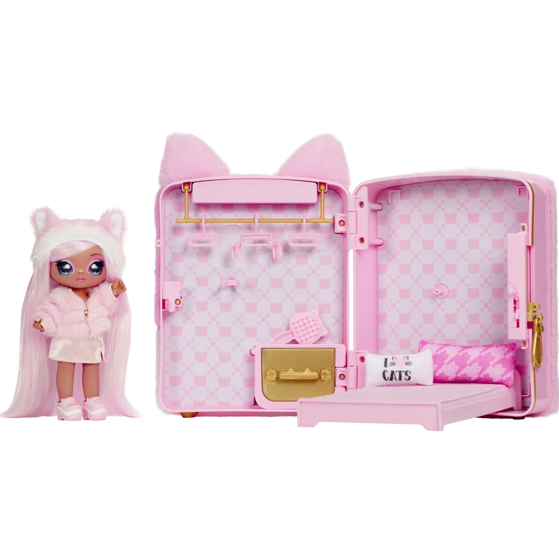 Tienerpoppen|Meisjes> Na! Na! Na! Surprise 3in1 Backpack Playset Assorti