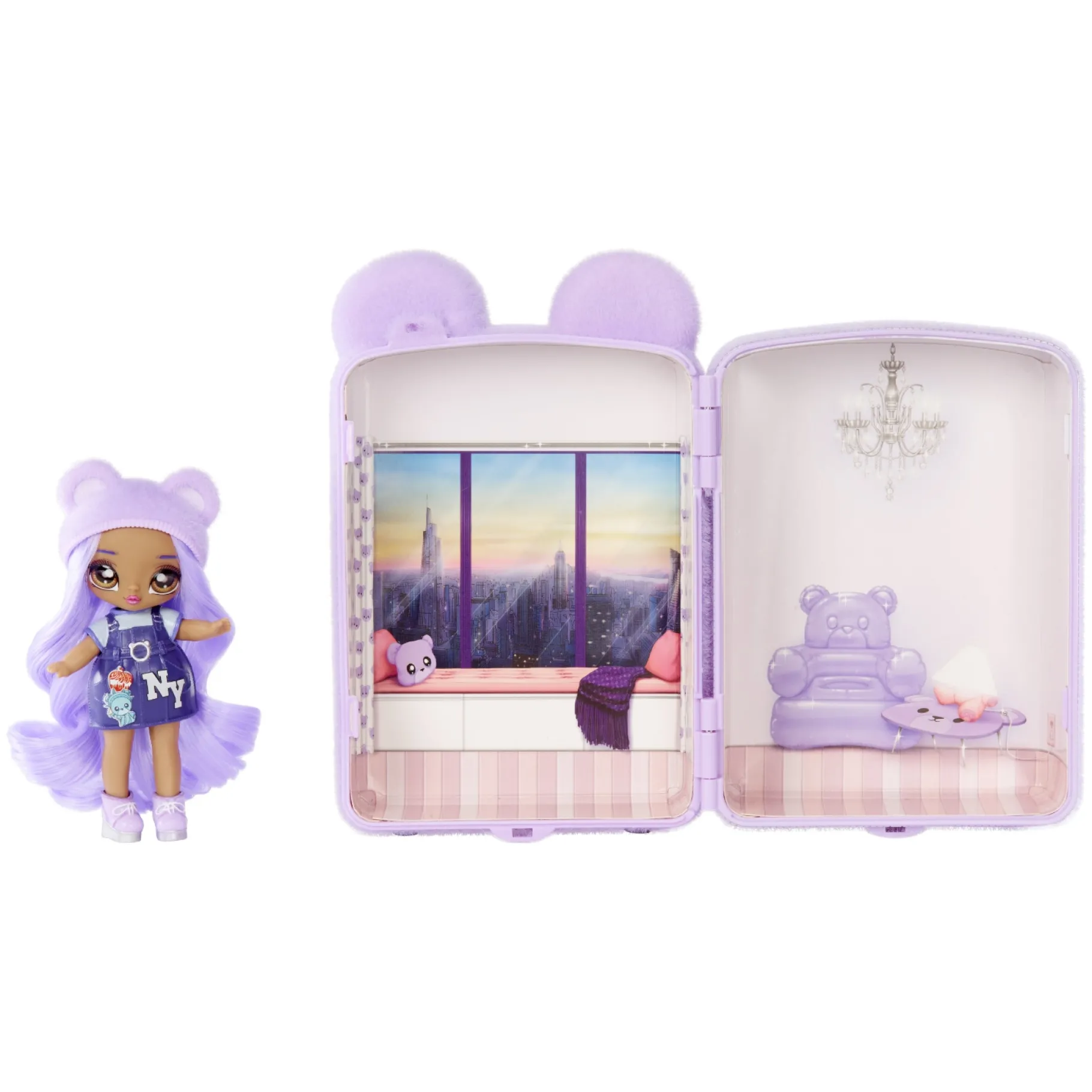 Speelsets|Meisjes>Mga Na! Na! Na! Surprise Mini Backpack Playset City Bear