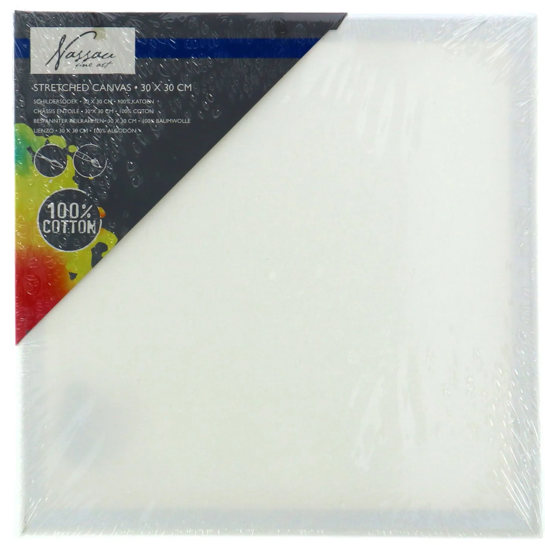 Verven / Schilderen> Nassau Canvas 30 X 30 Cm