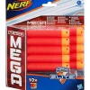 Blasters|Jongens> Nerf Mega 10 Stuk Dart Refill