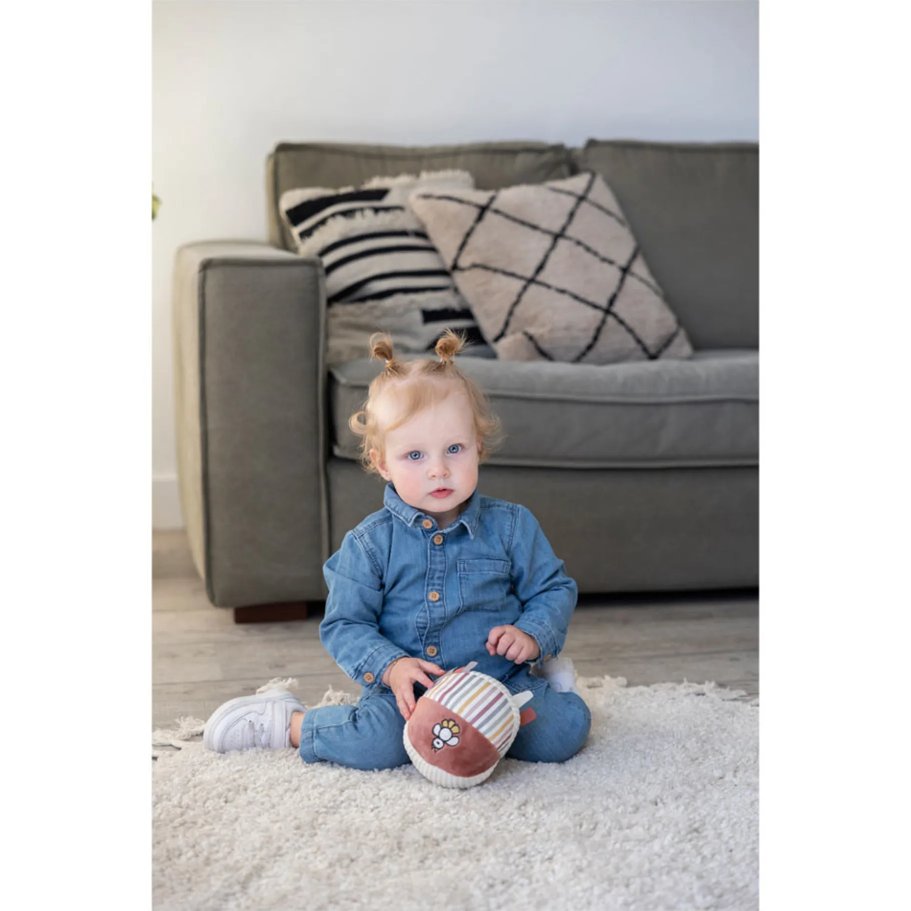 Babyspeelgoed>Tiamo Nijntje Bal Fluffy Pink