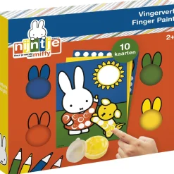 Verven / Schilderen> Nijntje Creatief Met Vingerverf set 14 DLG.