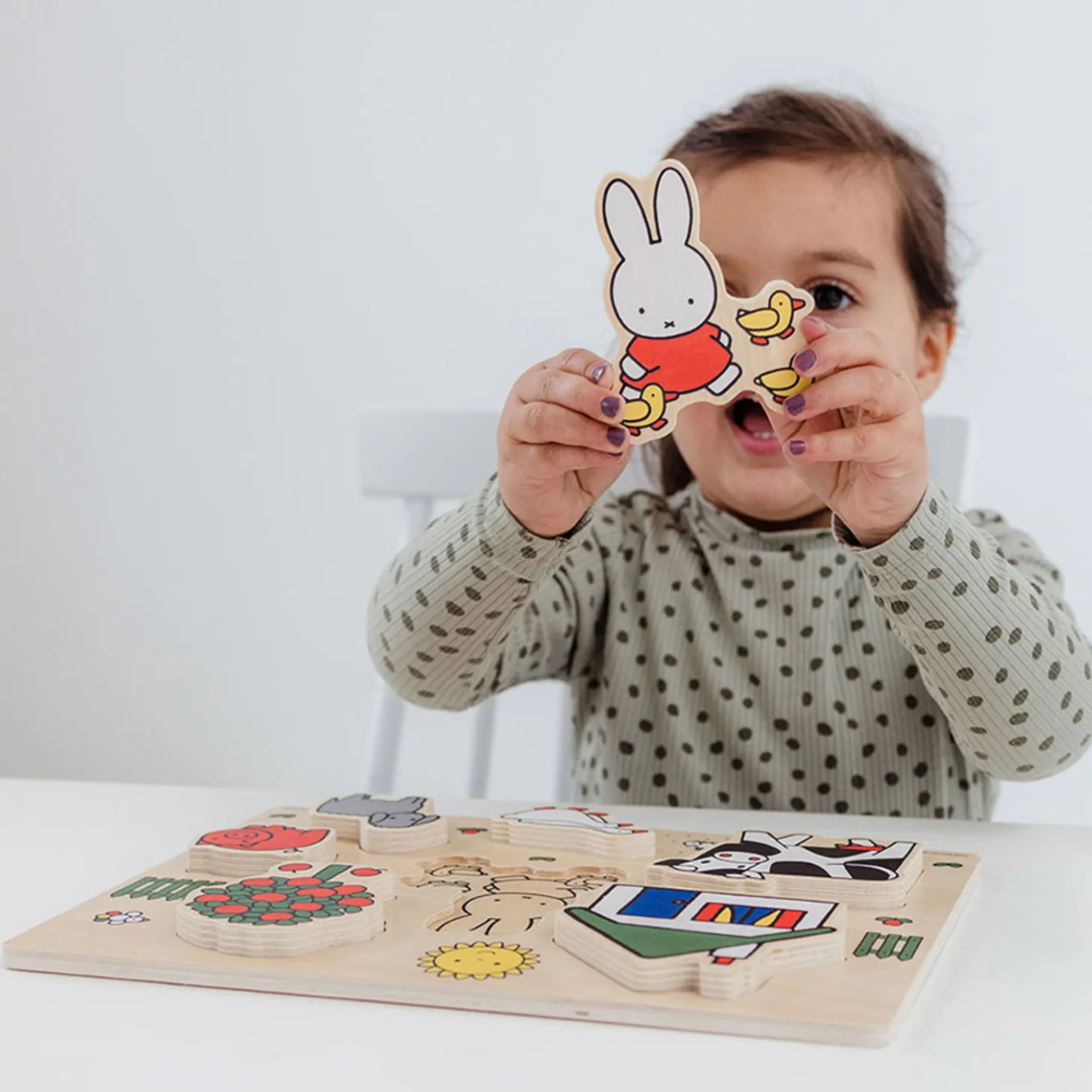 Babyspeelgoed>Nijntje houten puzzel