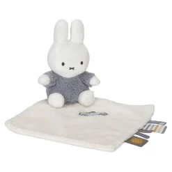 Knuffeldoekjes En Knuffelboekjes>Tiamo Nijntje Knuffeldoekje Fluffy Blue