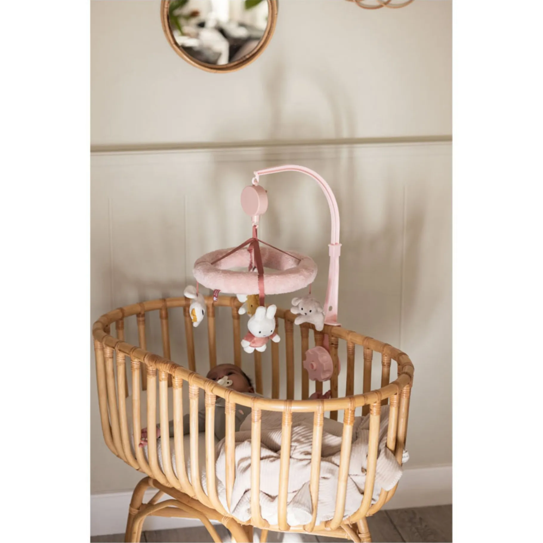 Muziekmobiels>Tiamo Nijntje Muziekmobiel Fluffy Pink