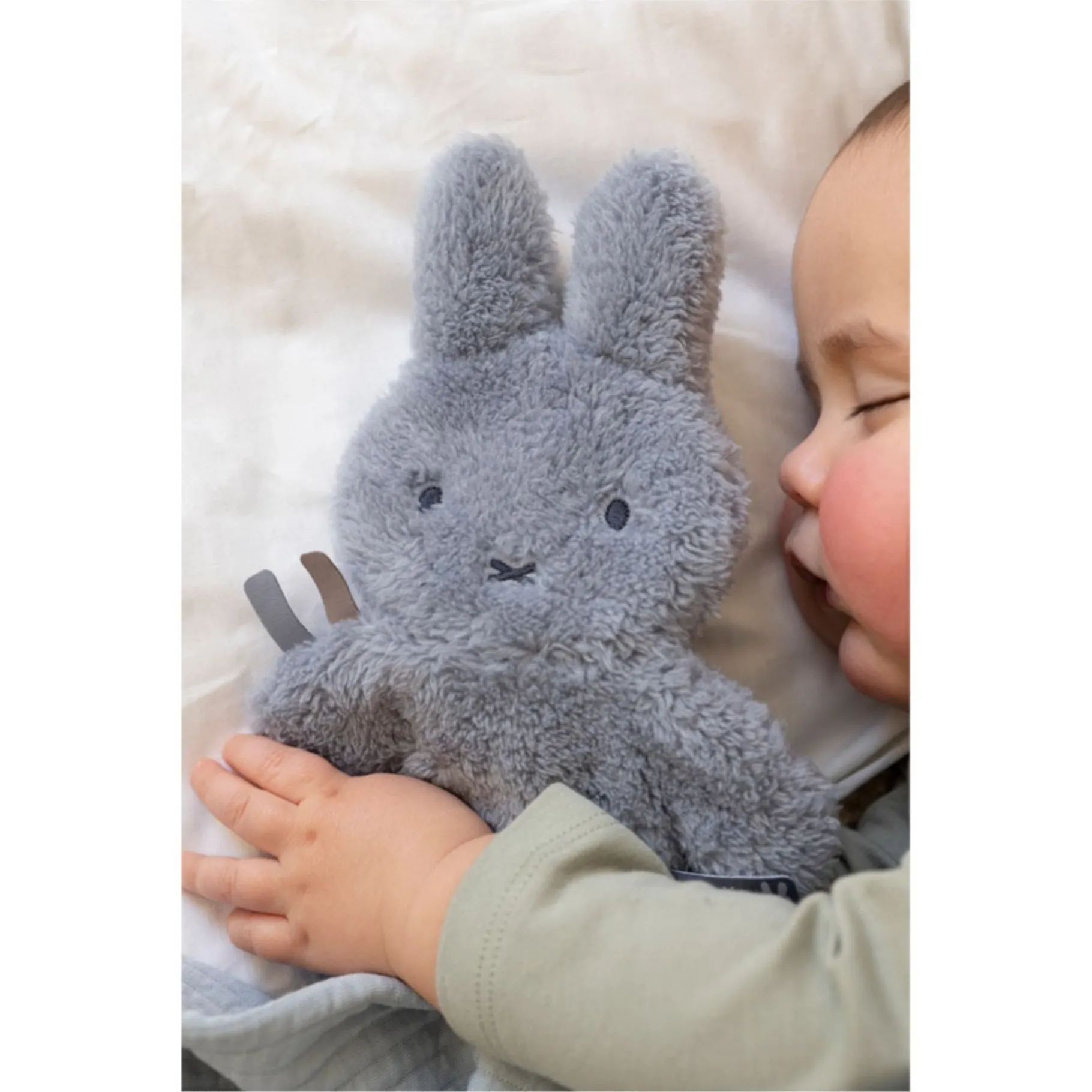 Knuffeldoekjes En Knuffelboekjes>Tiamo Nijntje Speendoekje Fluffy Blue