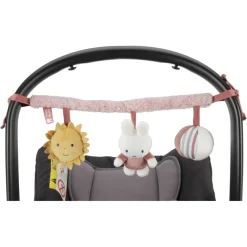 Buggyhangers En Wagenspanners>Tiamo Nijntje Wagenspanner Fluffy Pink