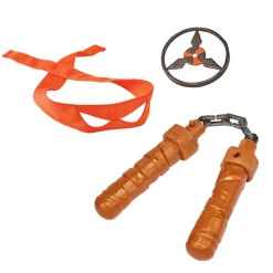 Zwaarden|Jongens> Ninja Turtles Michelangelo Ninja Reveal Transforming Nunchuk