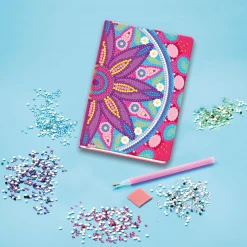 Schrijfwaren|Meisjes>Totum Notitieboek Diamond Painting Bloem