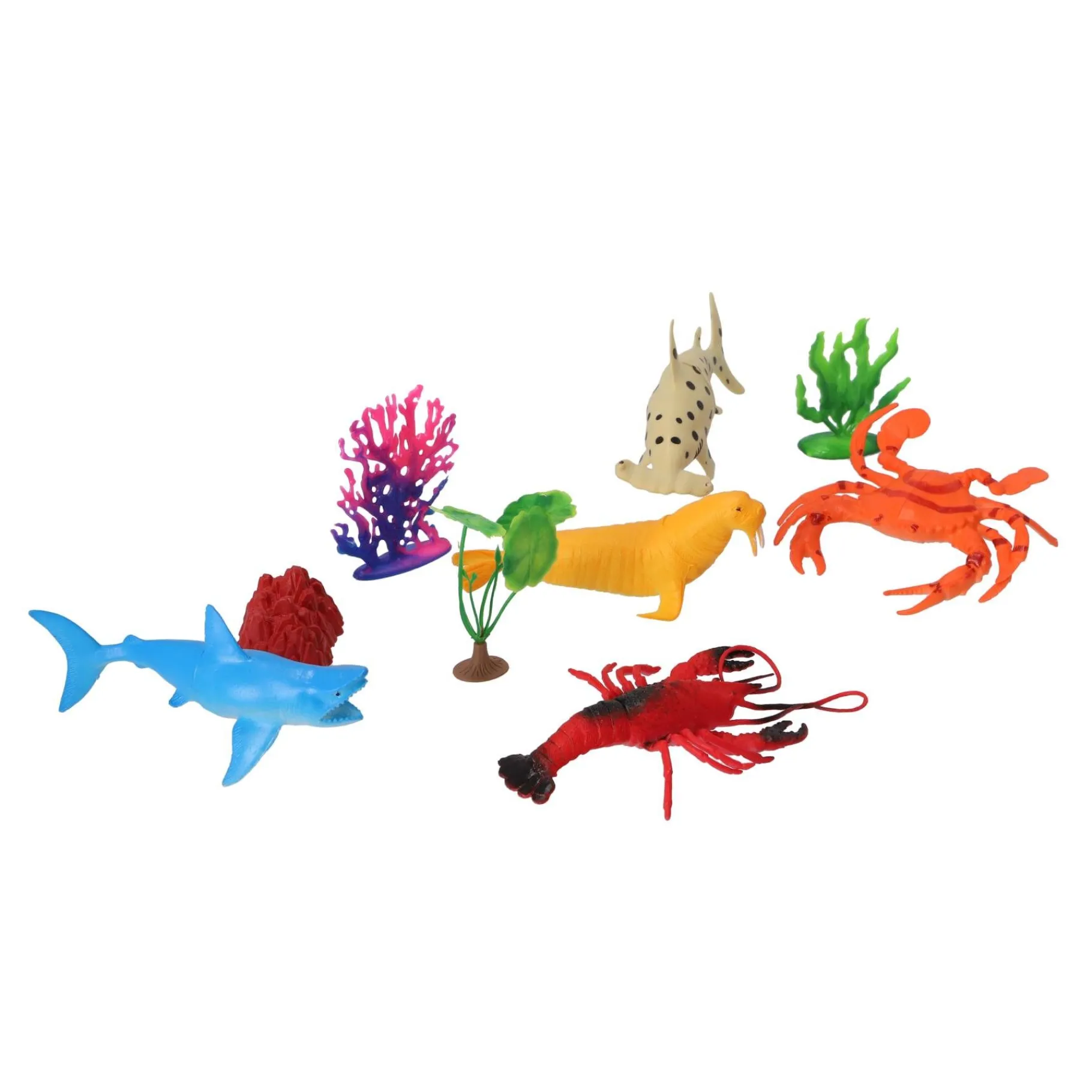 Speelfiguren> Oceaandieren set 9 delig