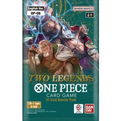 Trading Cards> One Piece Op08 Two Legends Sleeved Booster