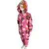 Kinderpyama's> Onesie paw patrol roze maat 98-104