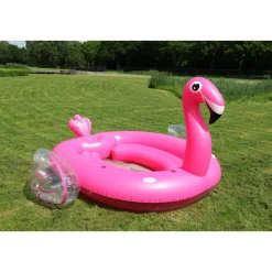Zwemmen En Waterspeelgoed></noscript>Alert Opblaaseiland Flamingo 310X270X175 Cm