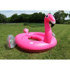 Zwemmen En Waterspeelgoed></noscript>Alert Opblaaseiland Flamingo 310X270X175 Cm