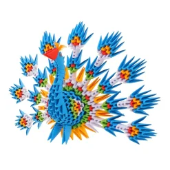 Knutselen>Selecta Origami 3D Peacock 549 Stukjes