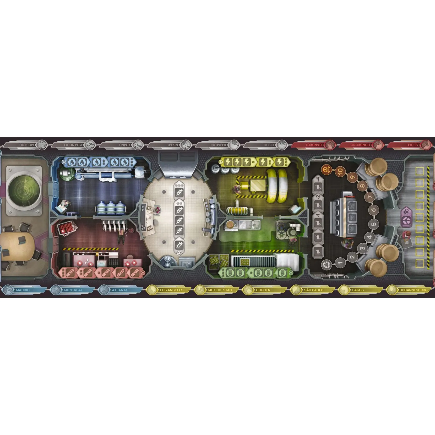 Bordspellen>Asmodee Pandemic Rapid Response - Bordspel