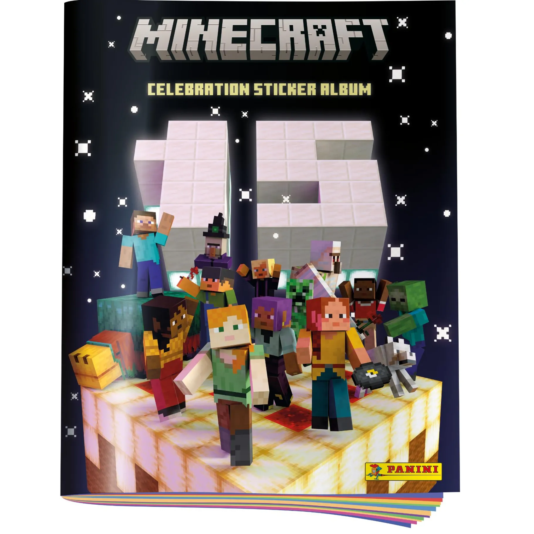 Trading Cards|Jongens> Panini Minecraft 3 Sticker Starter Pack