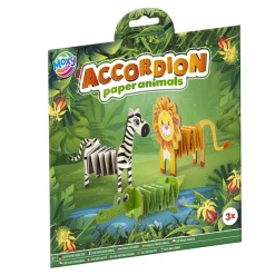 Papier> Papier knutselen Accordion dieren 3 stuks  2 assorti