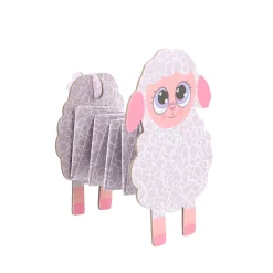 Papier></noscript> Papier knutselen Accordion dieren 3 stuks  2 assorti