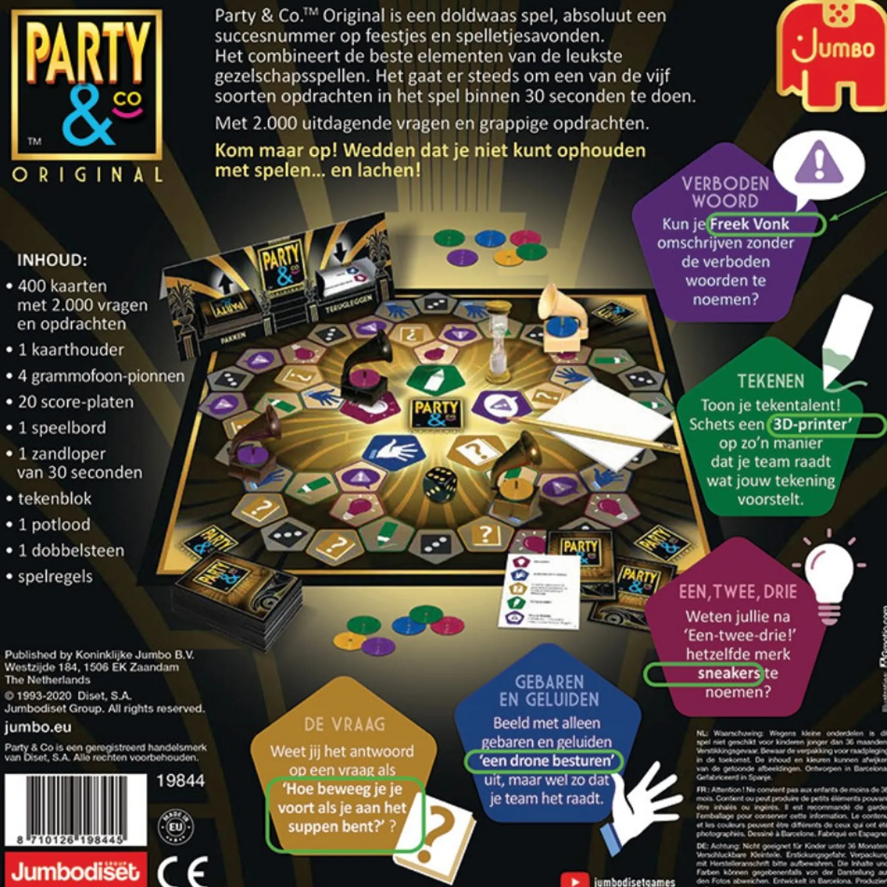 Familiespellen>Jumbo Party & Co Original Jubileum