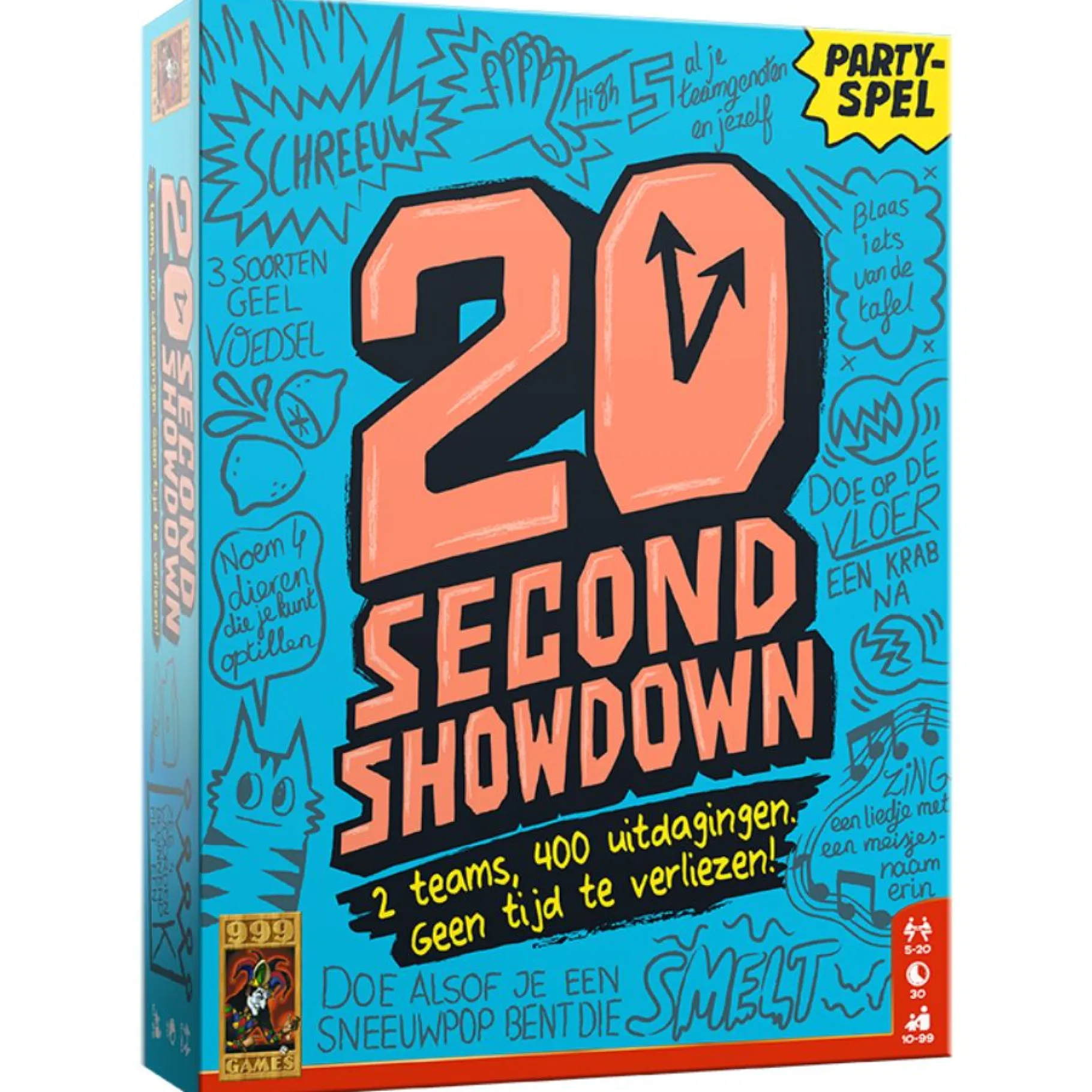 Familiespellen>999-games Party Spel 20 Second Showdown