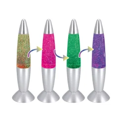 Verlichting> Party Time Glitterlamp LED color changing 35 cm