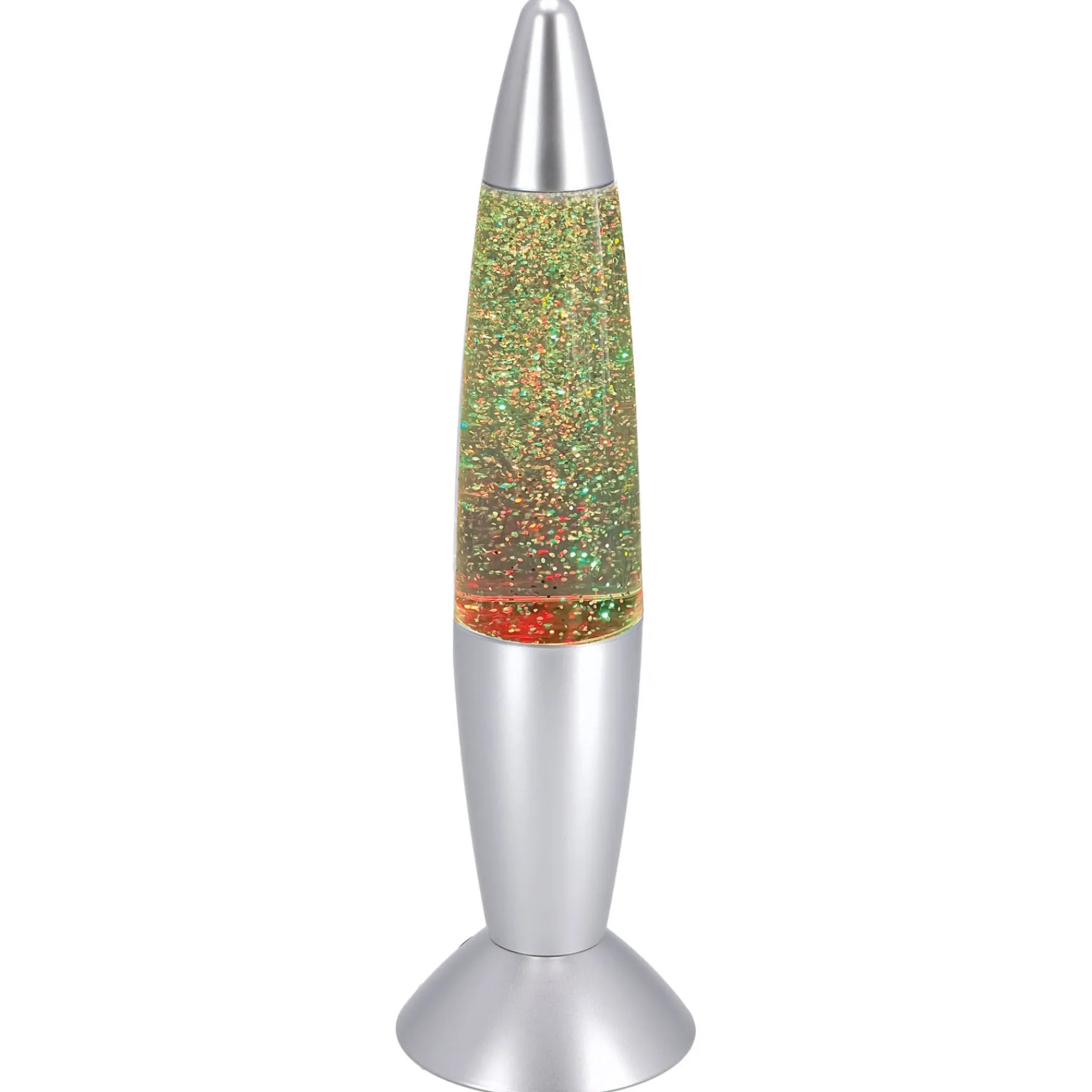 Verlichting> Party Time Glitterlamp LED color changing 35 cm