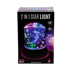 Disco> Party Time LED 2 in 1 starlight met zwarte voet