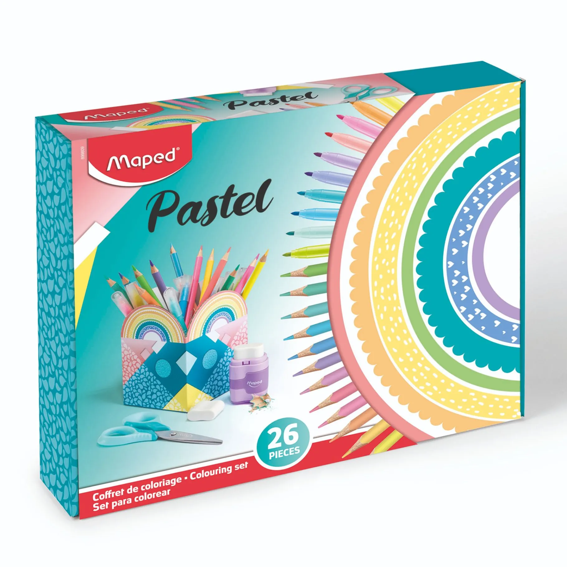 Tekenen / Kleuren> Pastel startset kids 28 delig