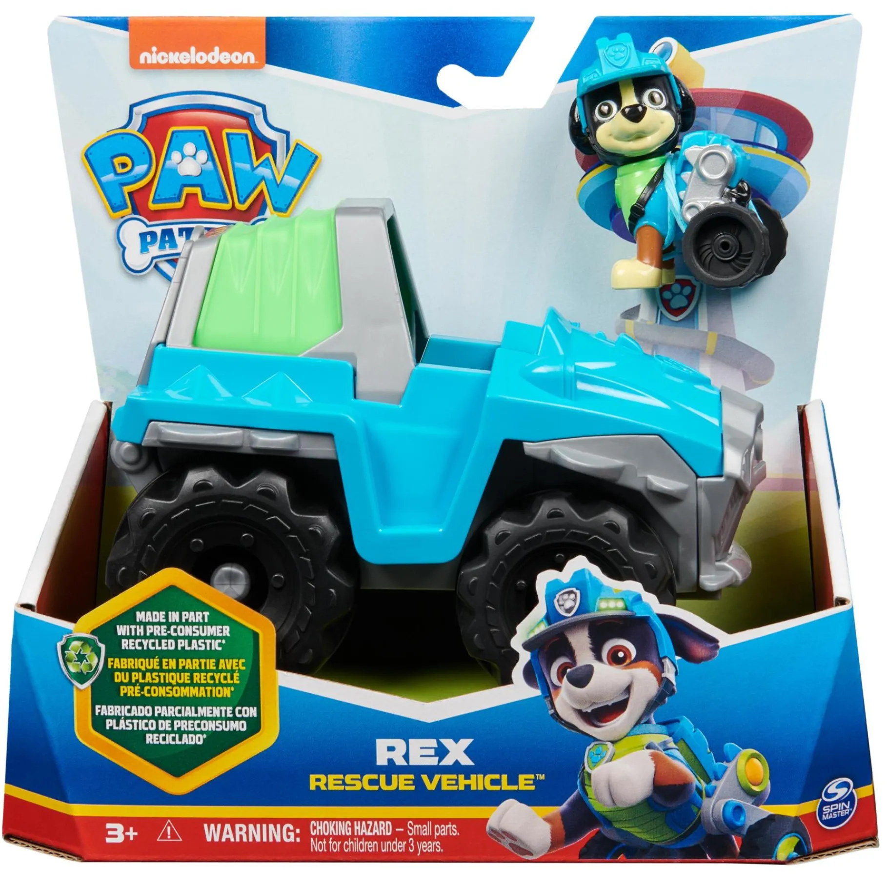 Speelfiguren> PAW Patrol Basic Vehicles Rex