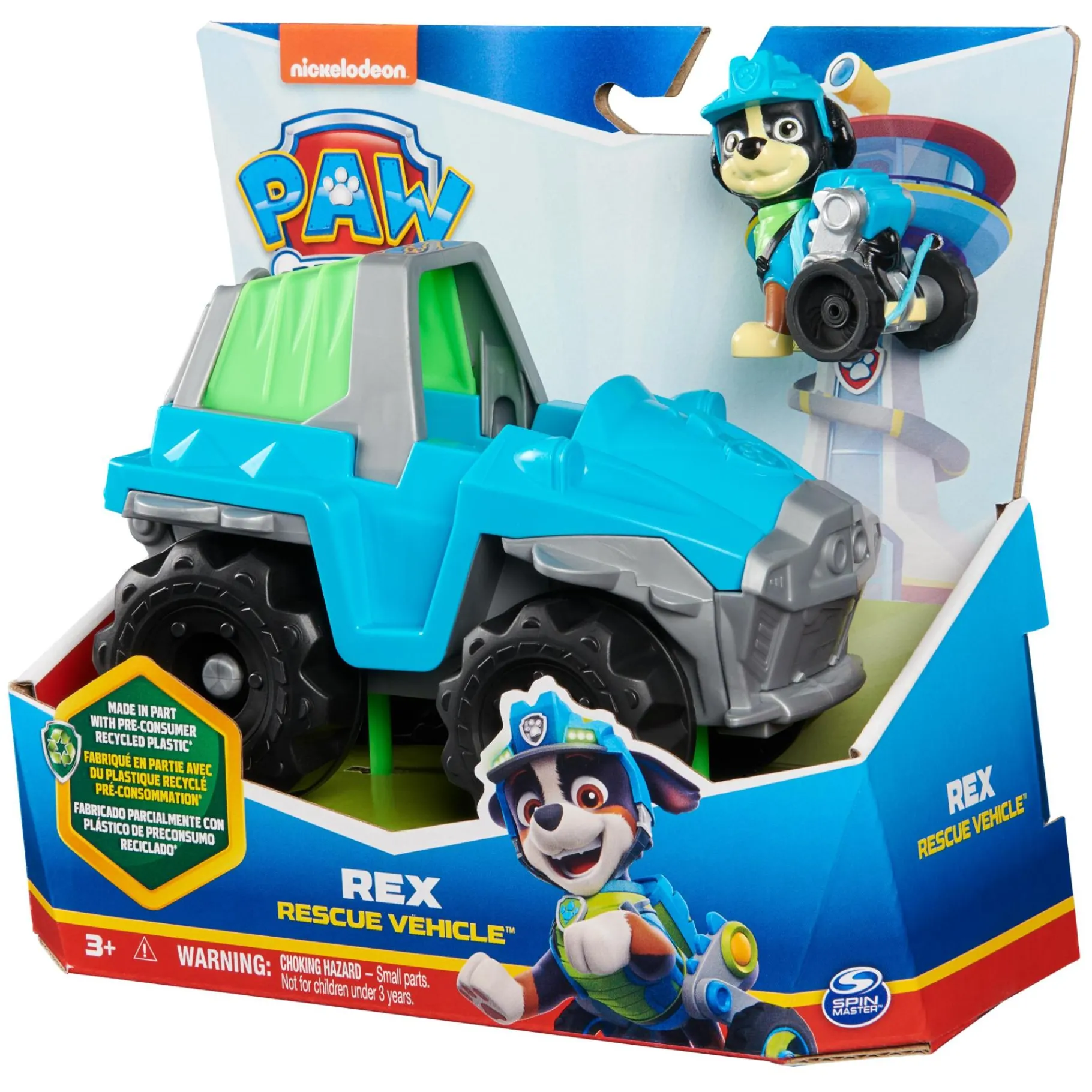 Speelfiguren> PAW Patrol Basic Vehicles Rex