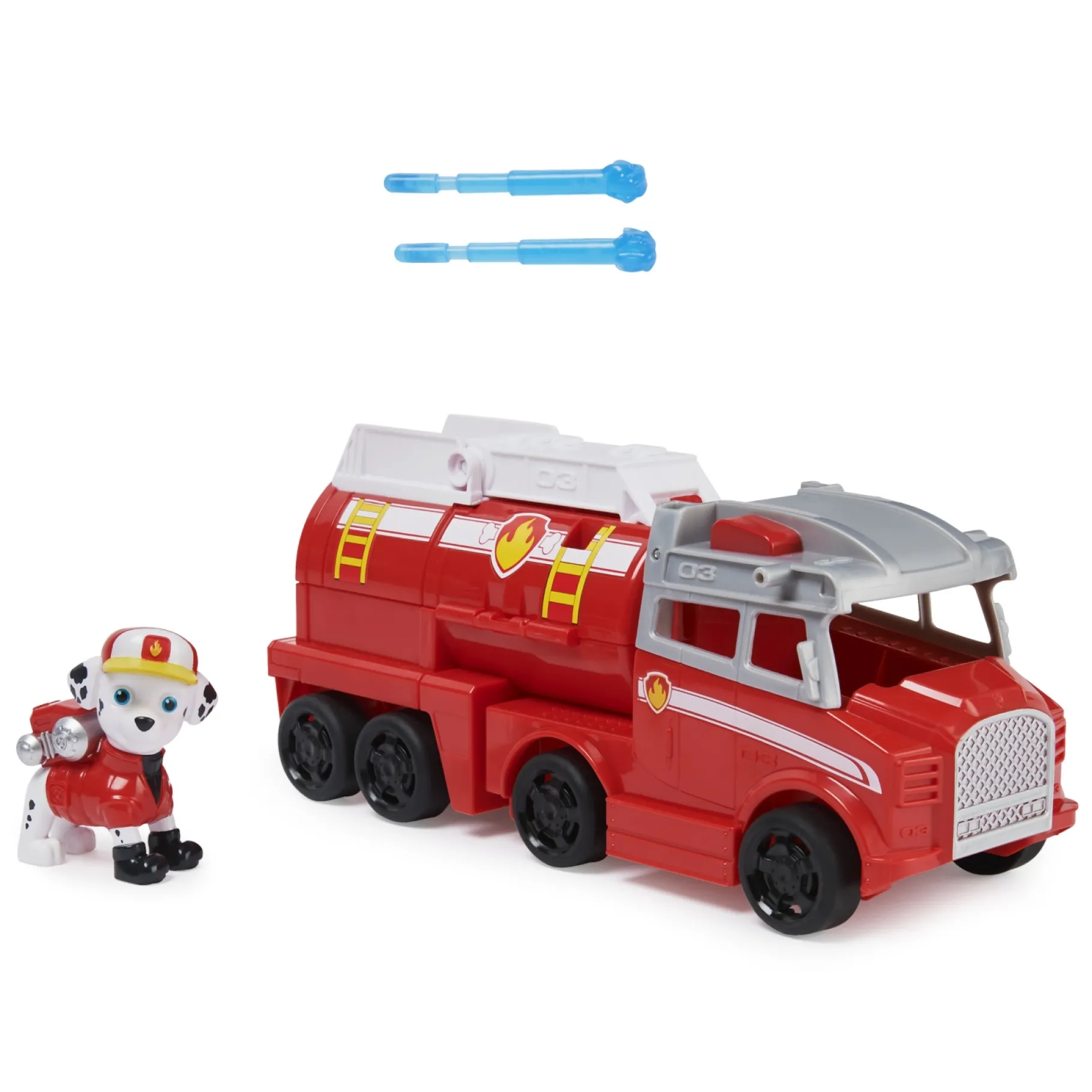 Voertuigen|Jongens>Spinmaster Paw Patrol Big Truck Pups Deluxe Vehicle Marshall