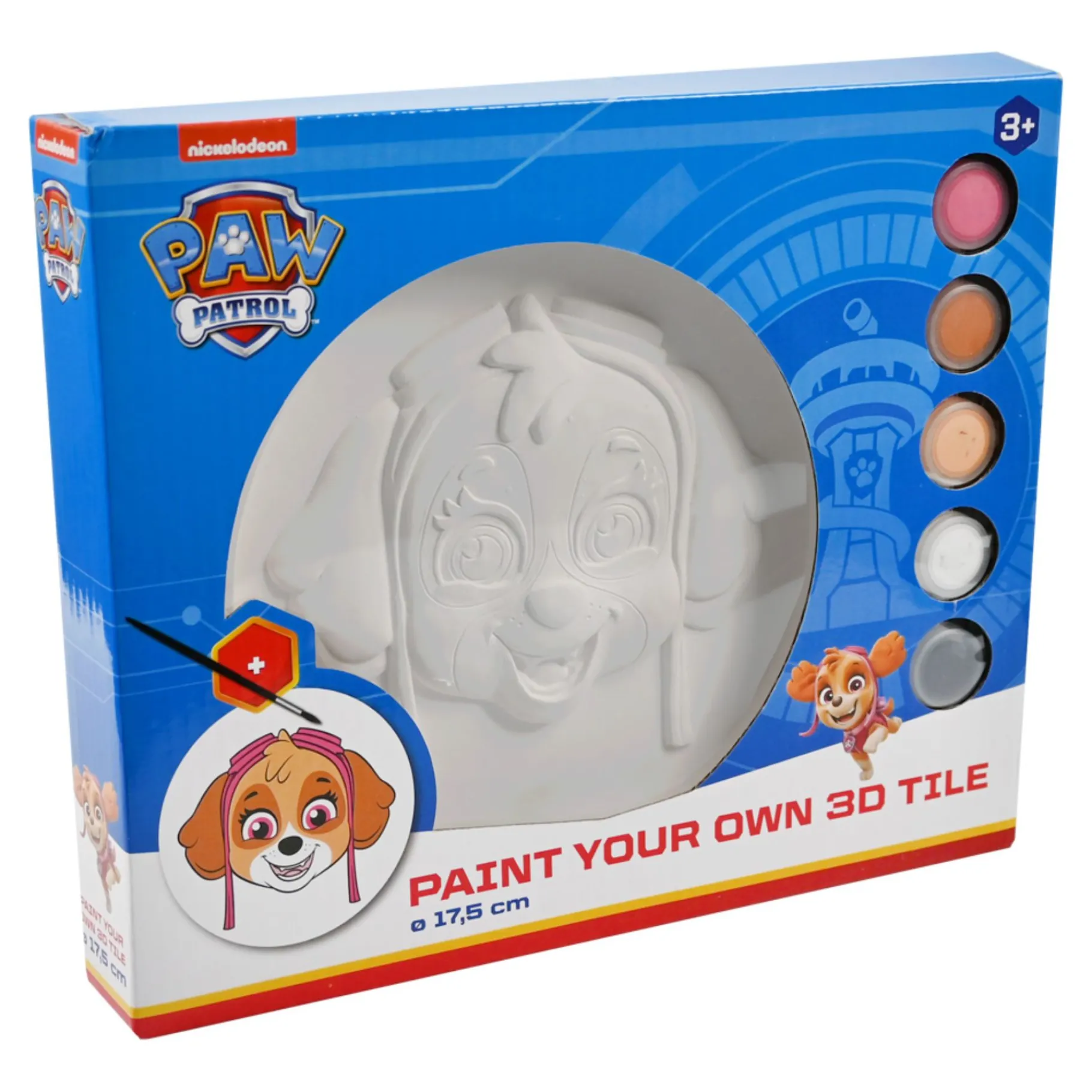 Knutselsets> Paw Patrol Kleur Je Eigen 3D Tile