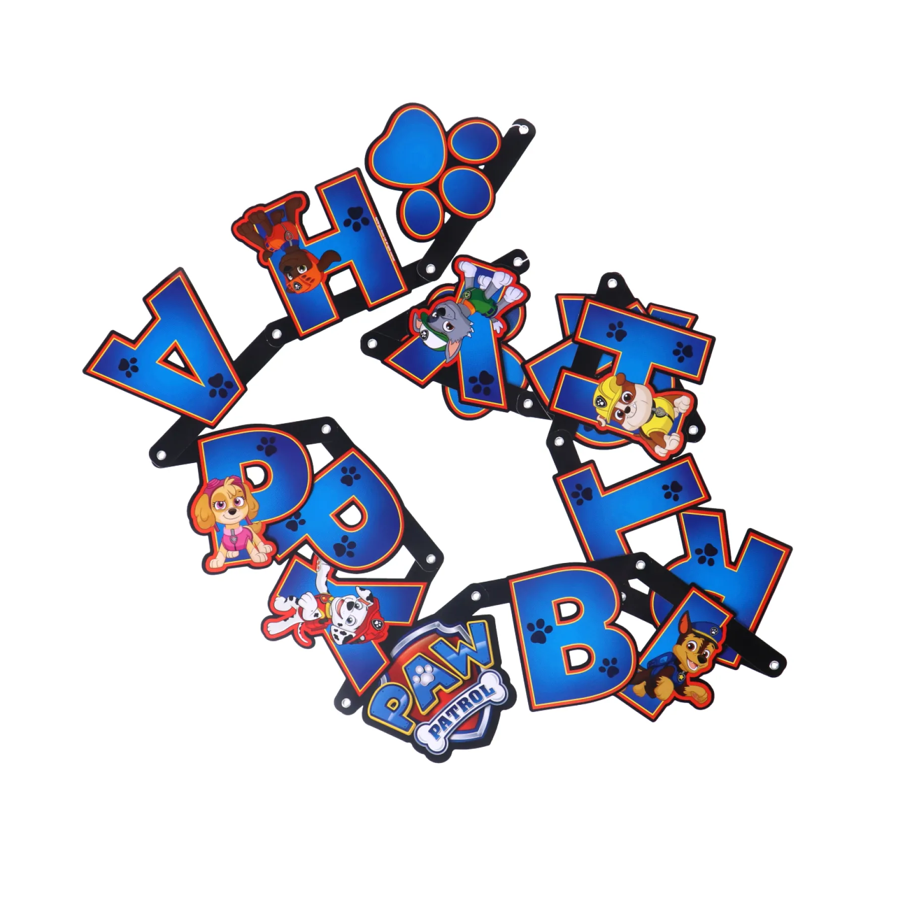 Feestartikelen> Paw Patrol Letterslinger 2,4m
